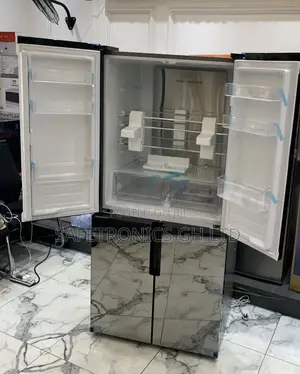 Classic Best Pearl PF-630MDBG-2GB 4-Door French-Style Refrigerator