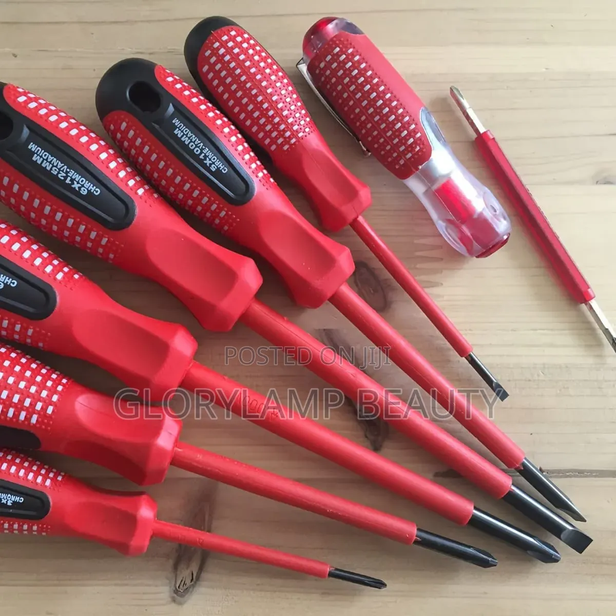7-Piece Screwdriver Set With Carrying Case