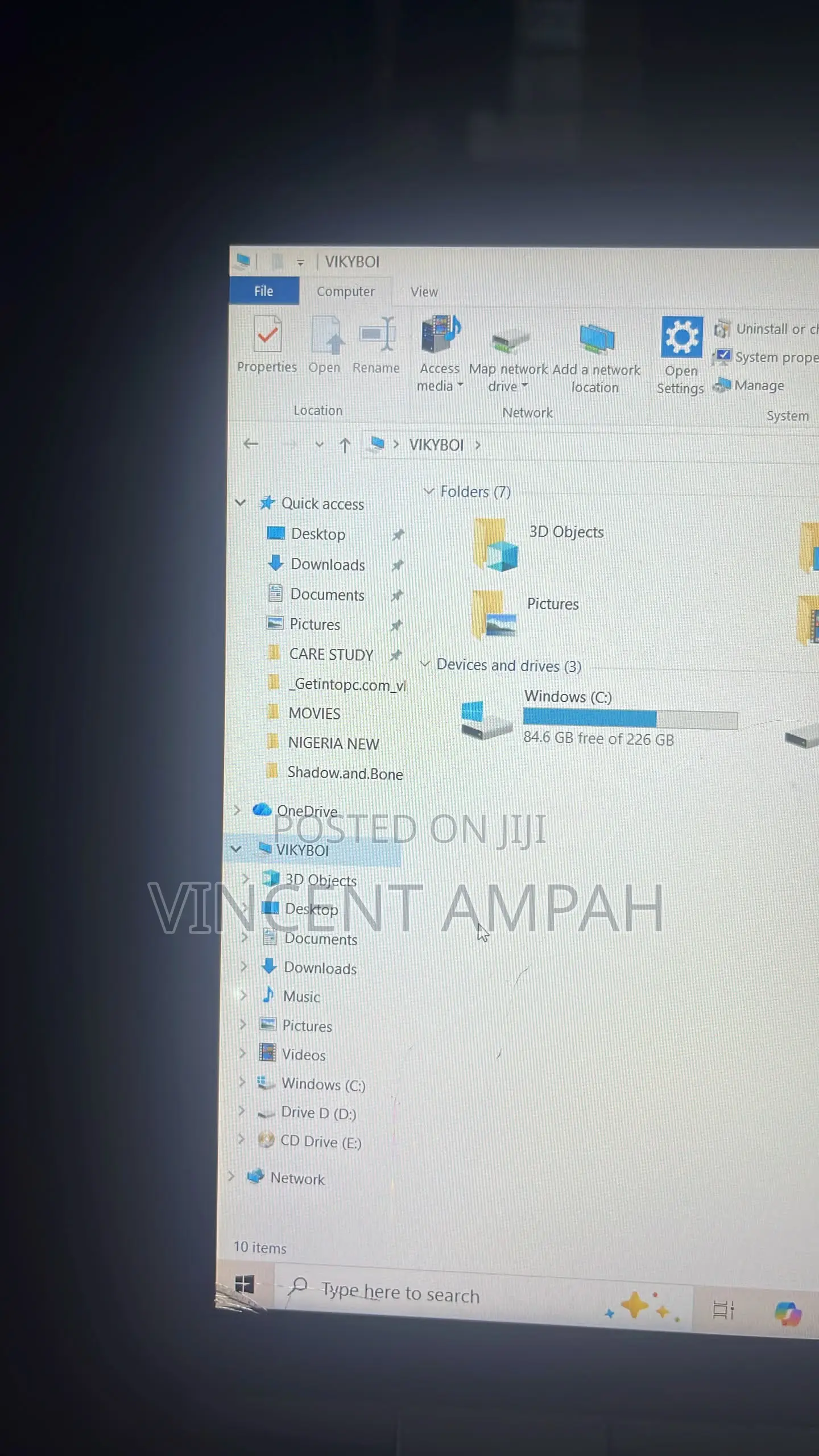Laptop HP 15-dw1197nia 8GB Intel Core i5 HDD 512GB