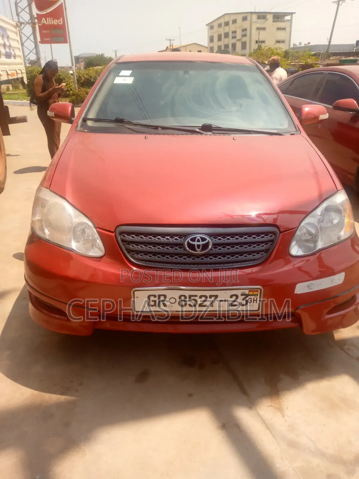 Toyota Corolla S 2007 Red