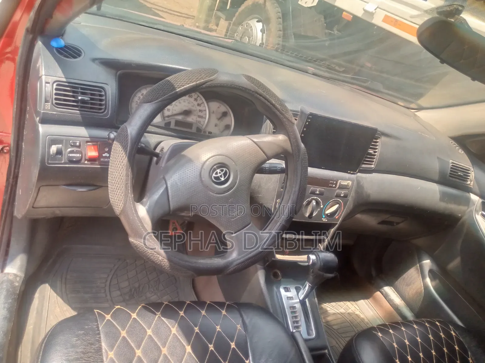 Toyota Corolla S 2007 Red