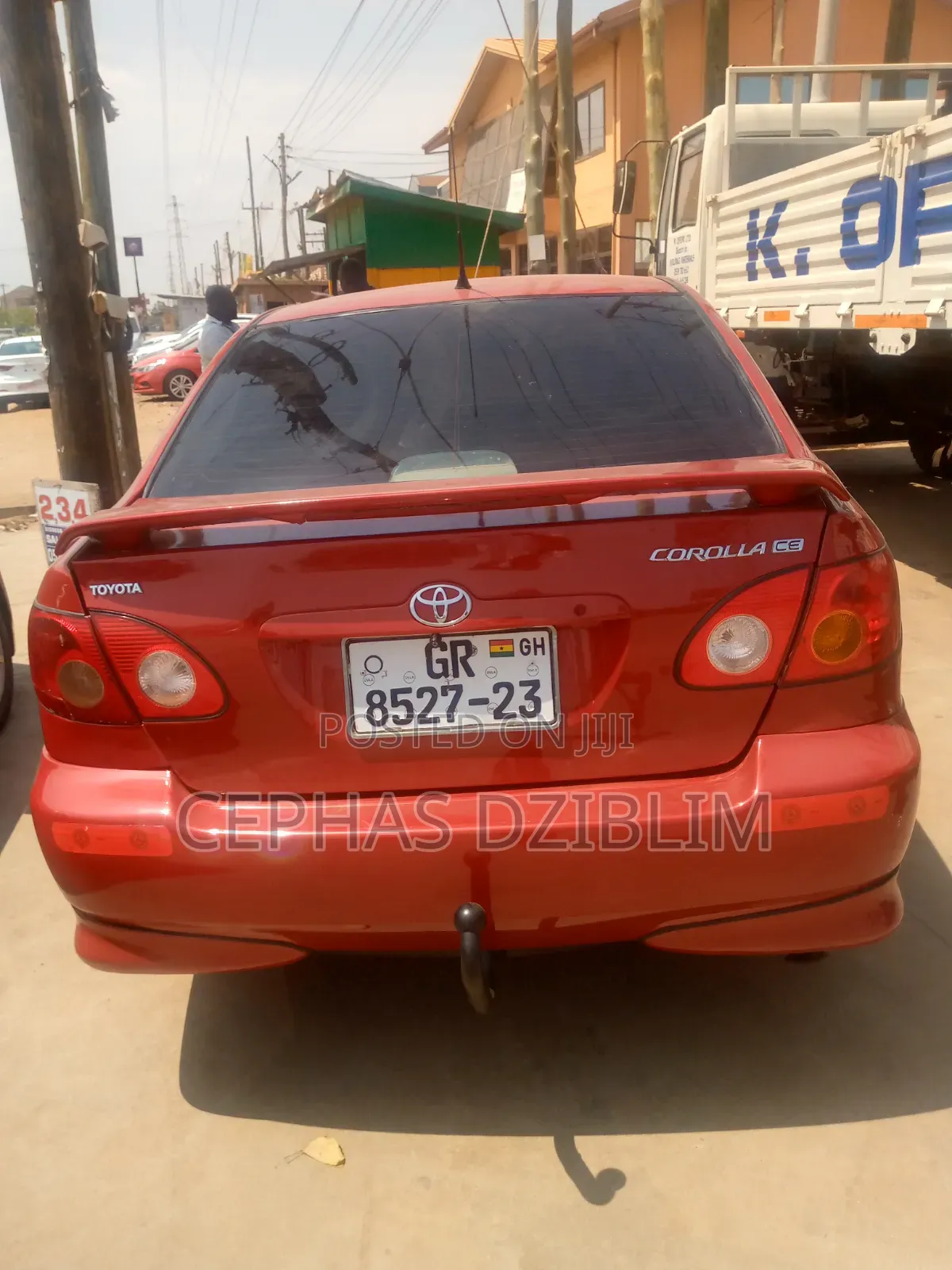 Toyota Corolla S 2007 Red