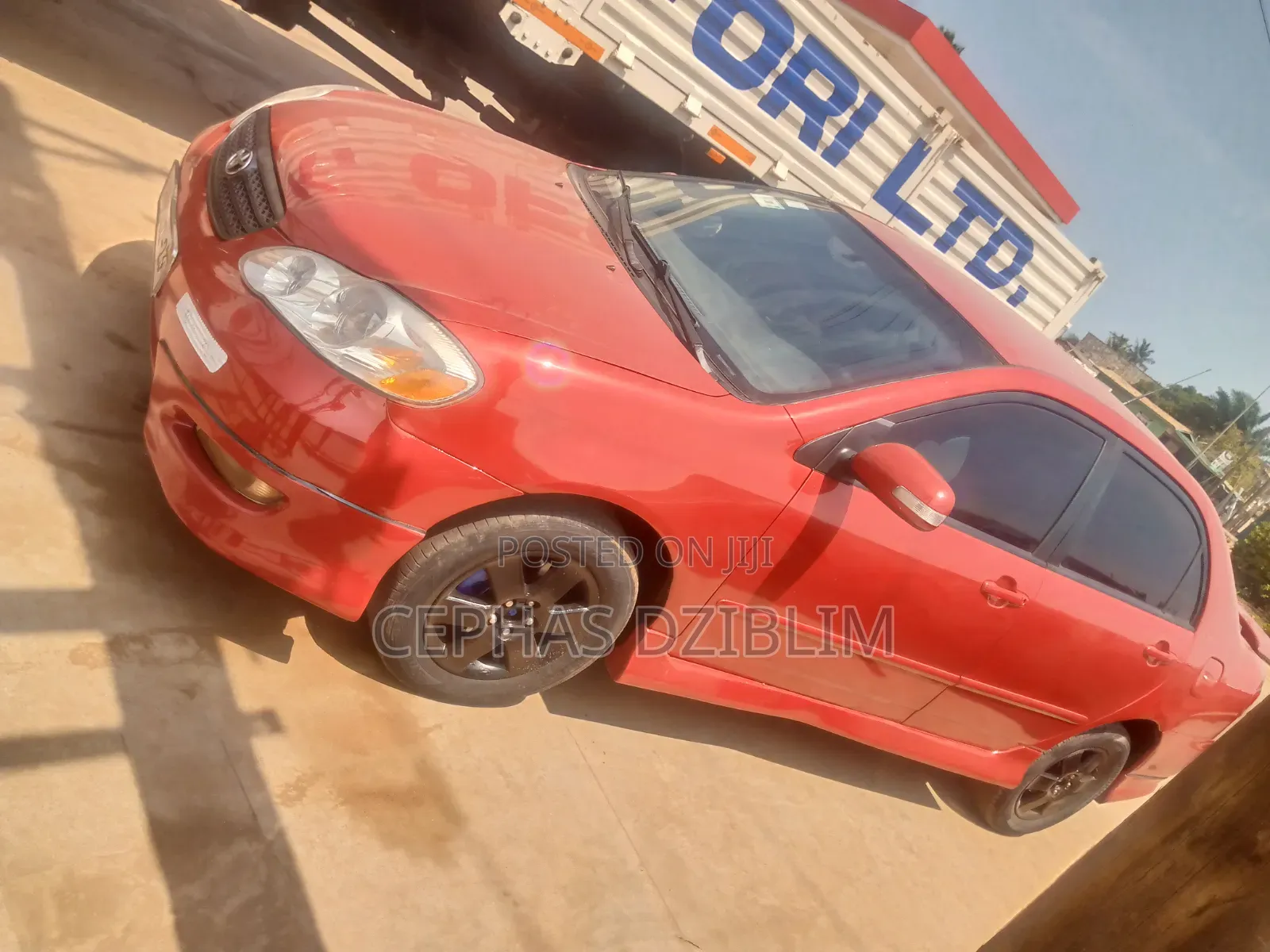 Toyota Corolla S 2007 Red