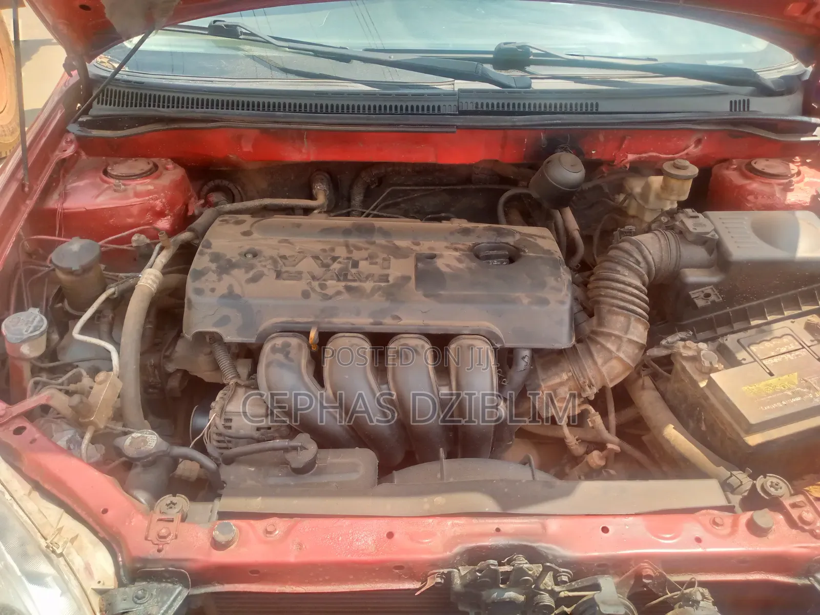 Toyota Corolla S 2007 Red