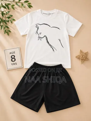 8yrs-Unisex- Kids Casual Clothing Set