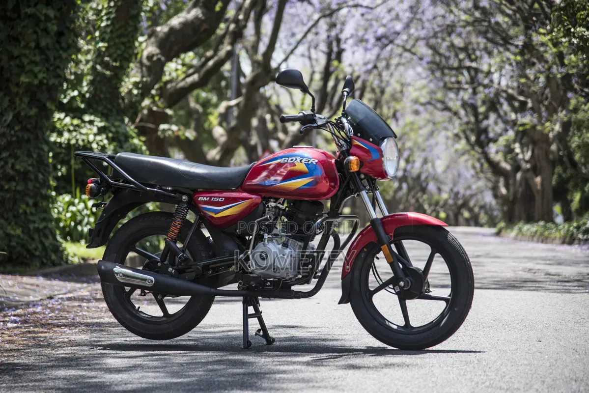New Bajaj Boxer 150 UG 2026 Red