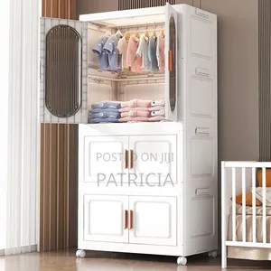 Quality Adult-Friendly Foldable Compact Wardrobe/Storage Cabinet