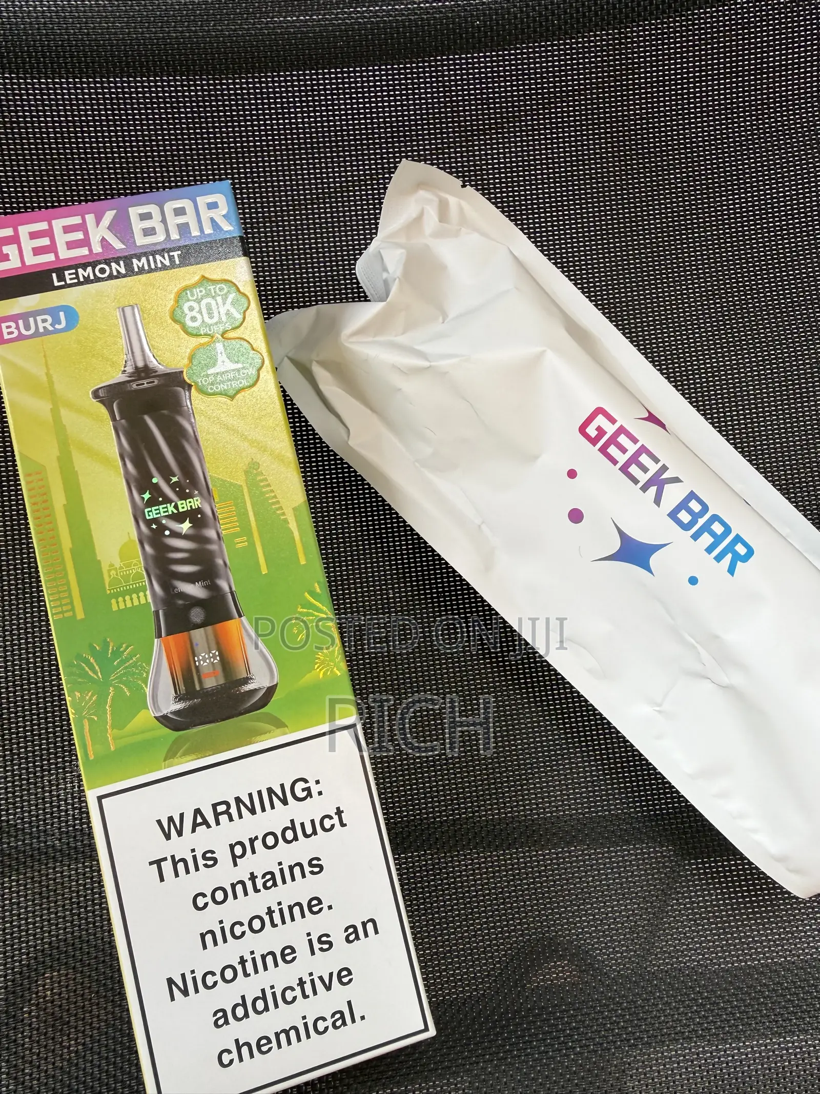 Geek Bar Burj Hookah