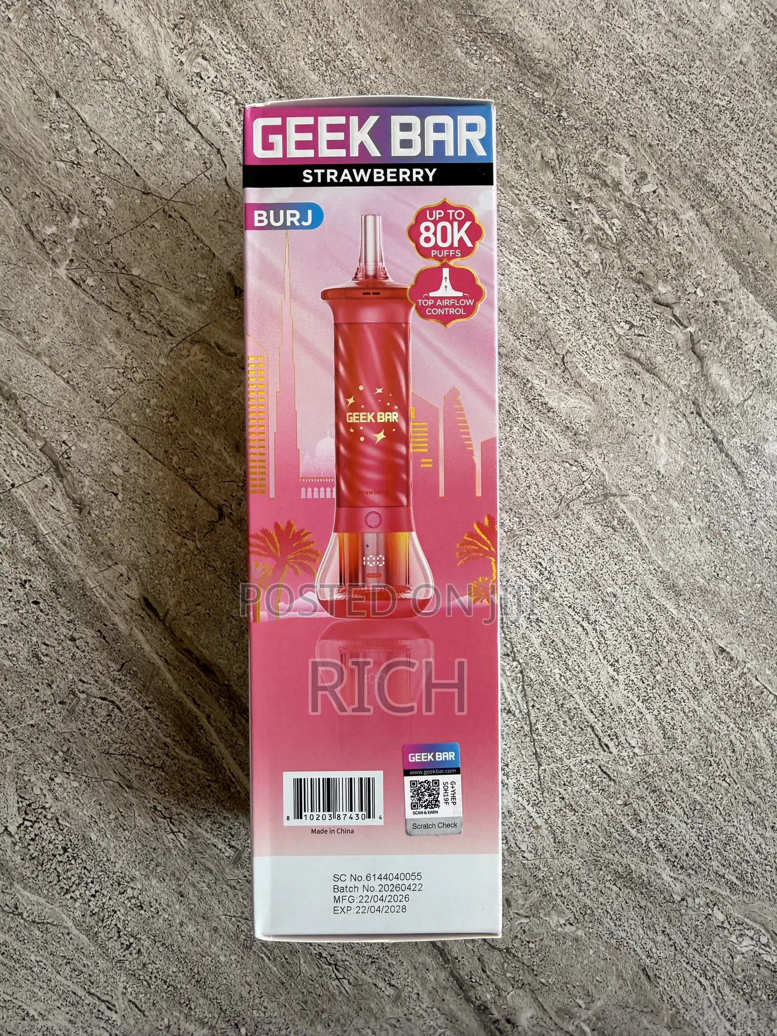 Geek Bar Burj Hookah