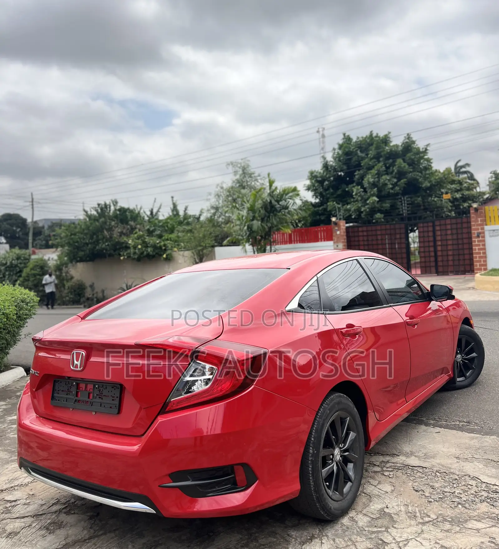 Honda Civic EX 2021 Red