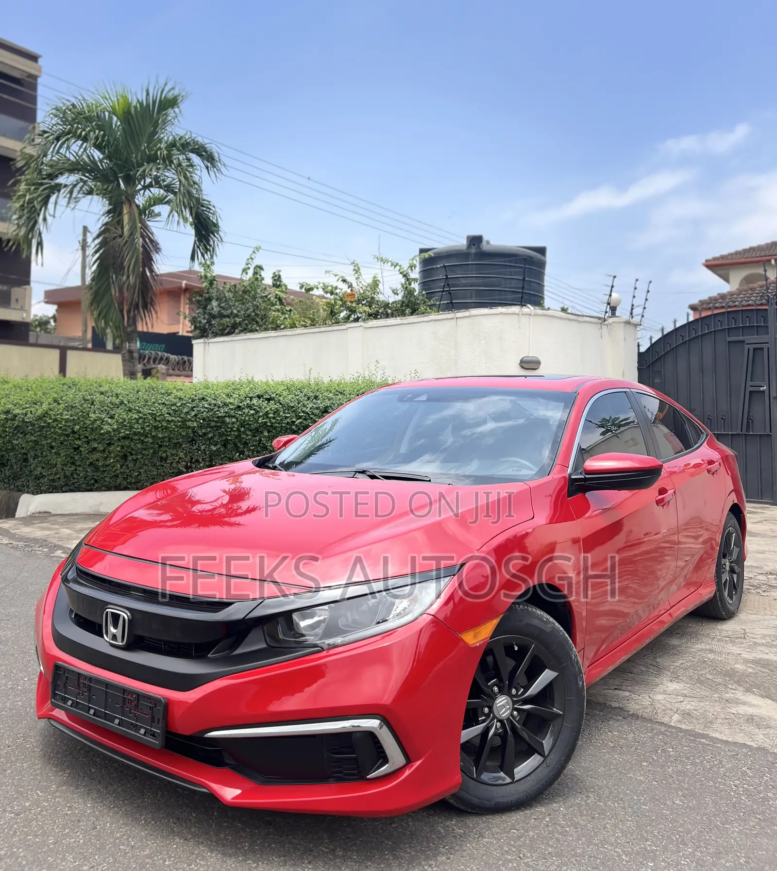 Honda Civic EX 2021 Red
