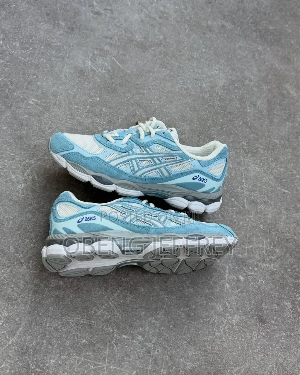 Original Asics Gel NYC Arctic Sky Blue