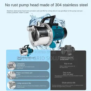 LEO Stainless Steel Surface Jet Water Pump(1HP)
