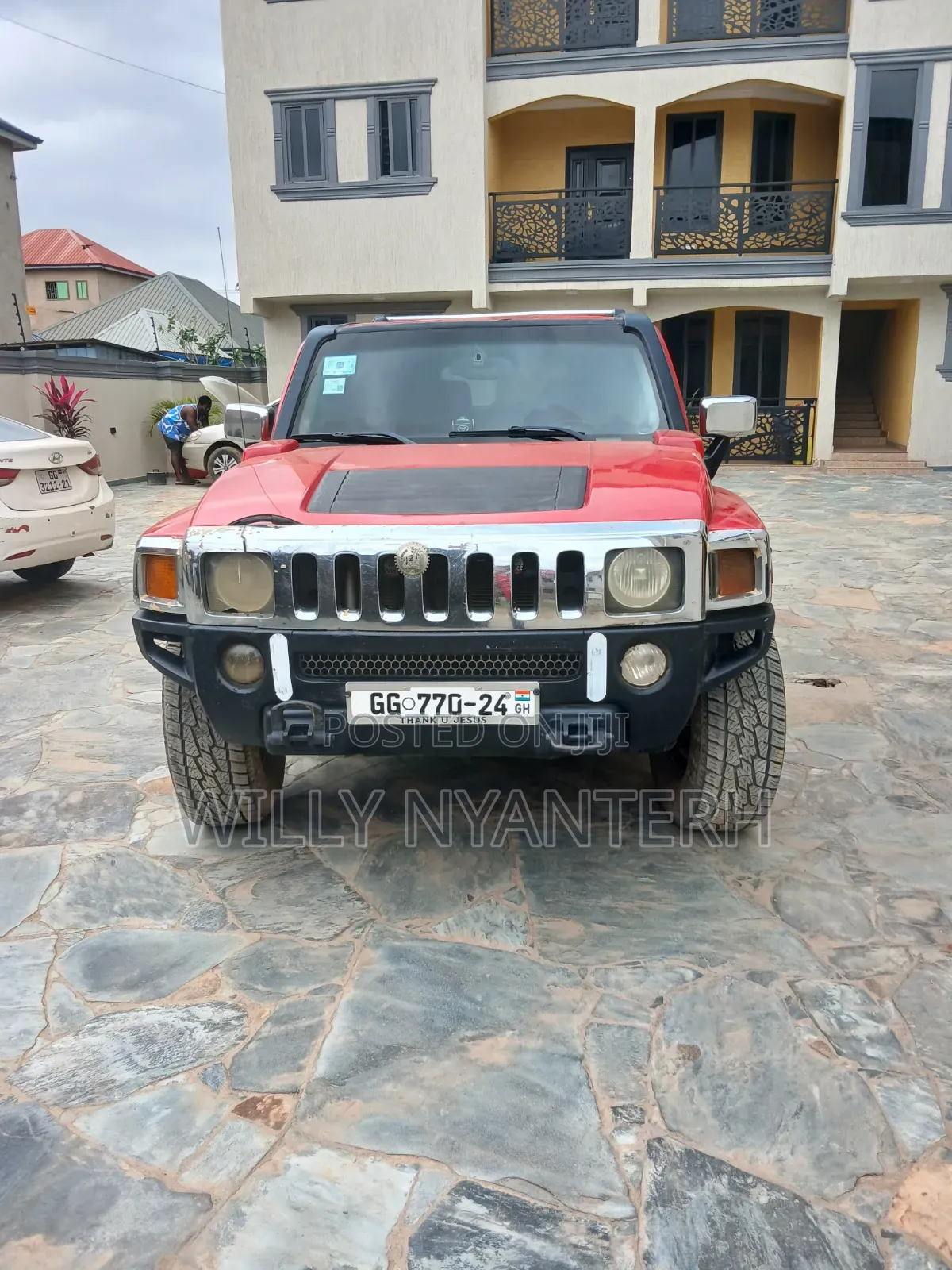 Hummer H3 2006 Red