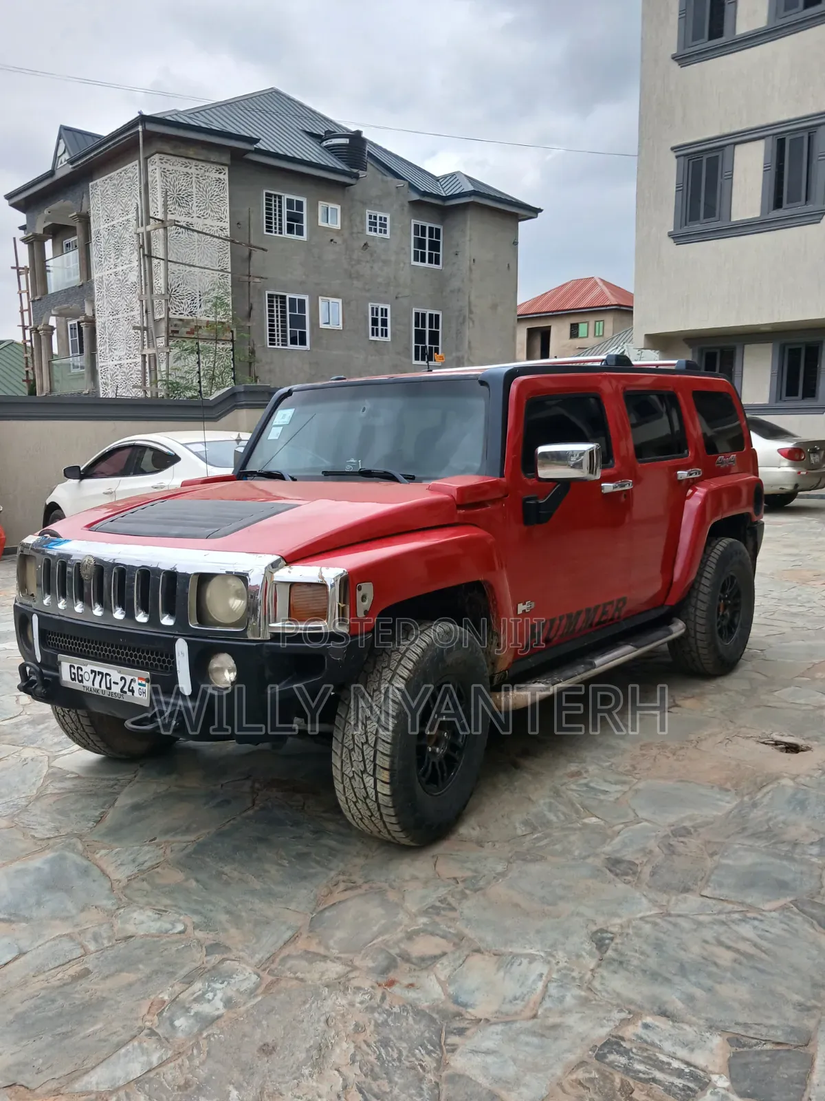 Hummer H3 2006 Red