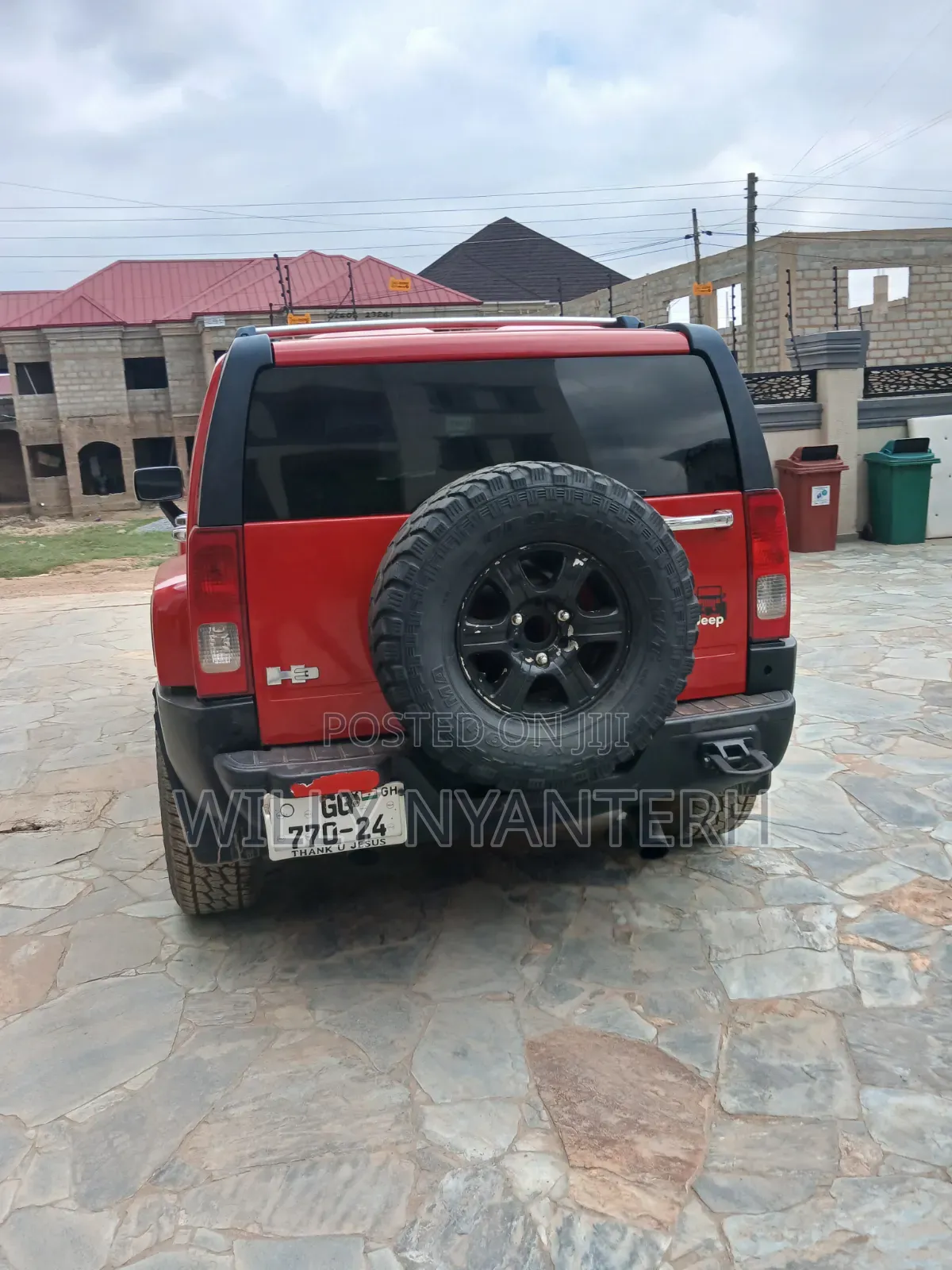 Hummer H3 2006 Red