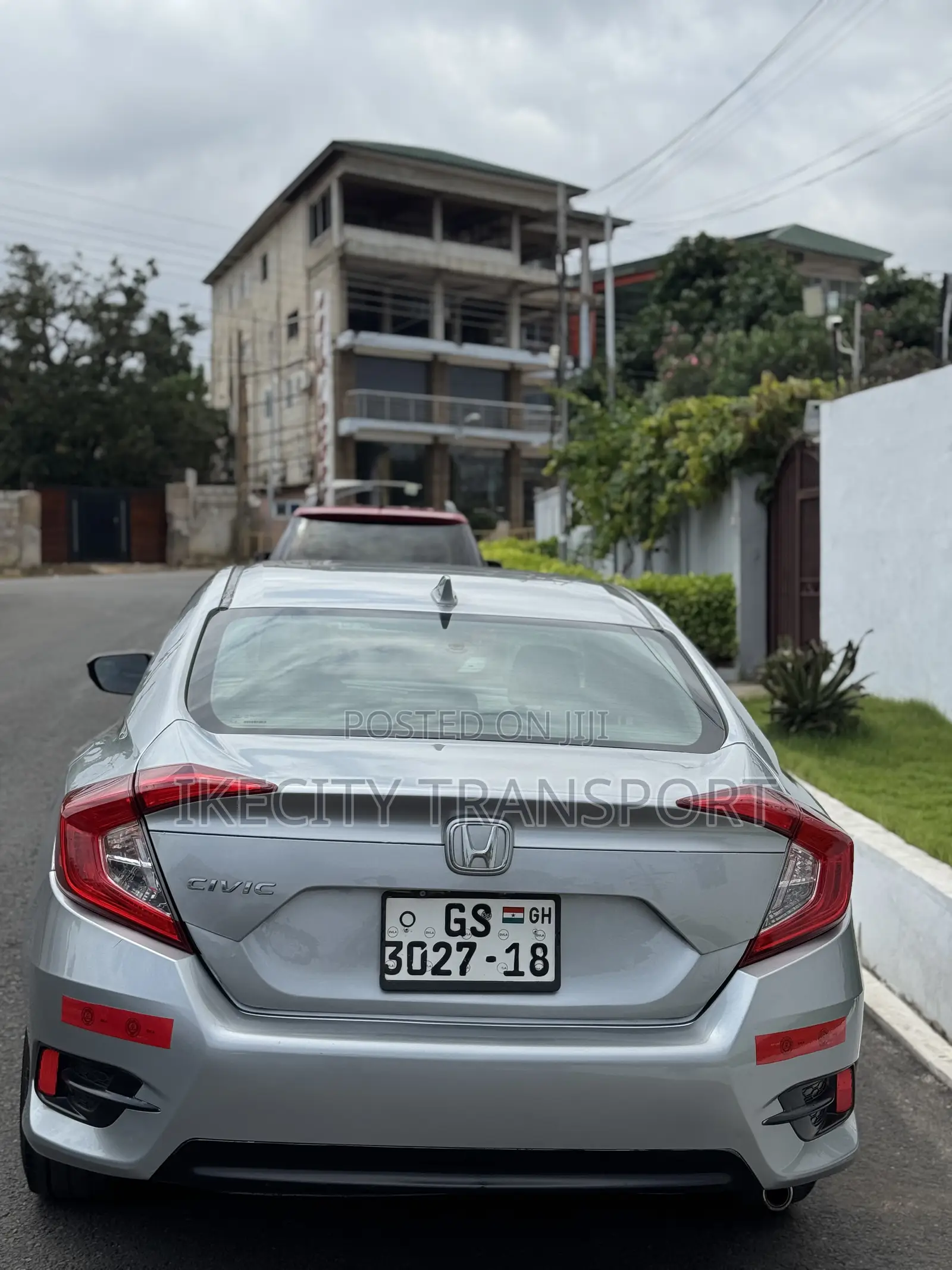 Honda Civic EX-L Sedan 2018 Silver