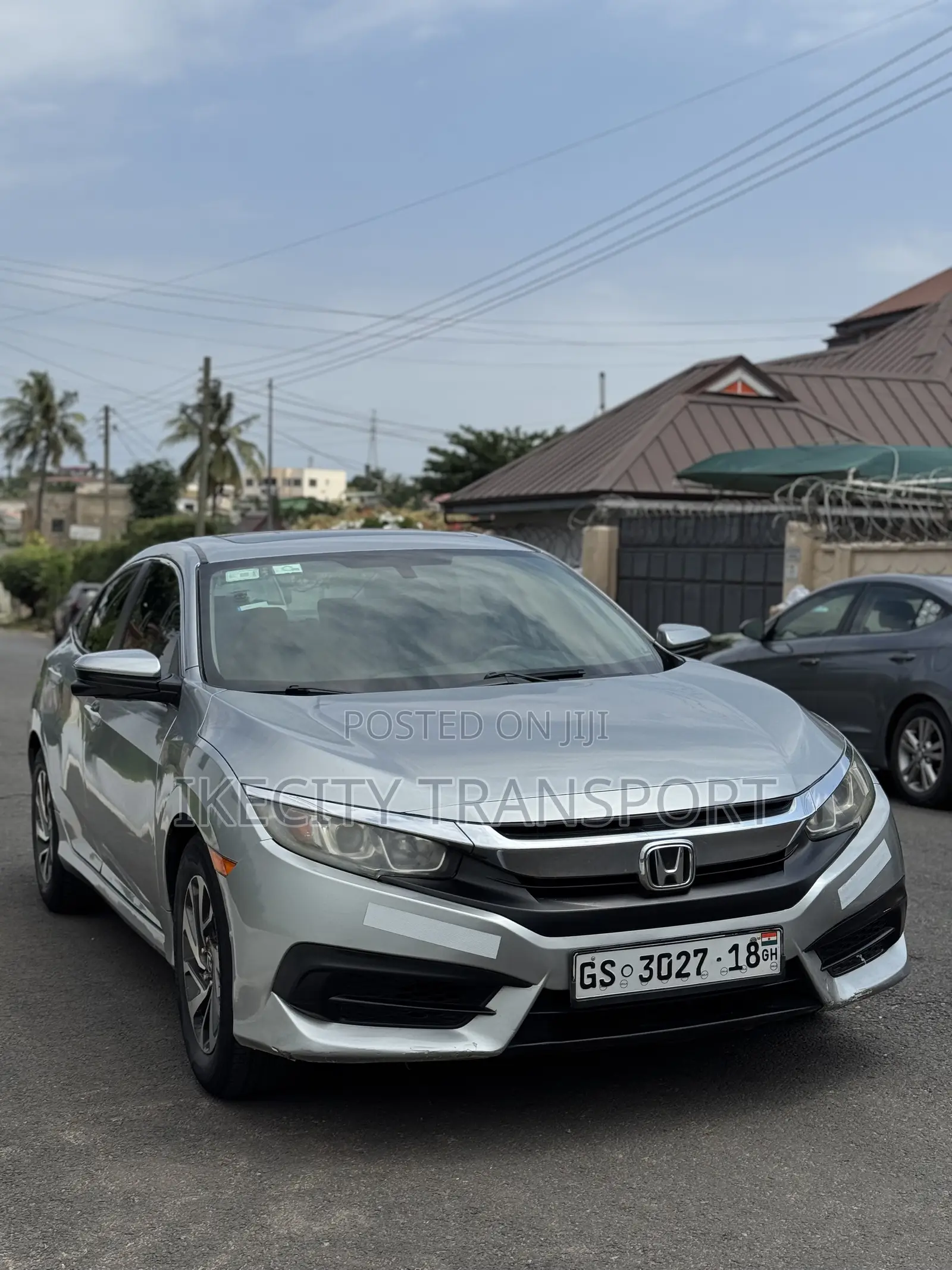 Honda Civic EX-L Sedan 2018 Silver