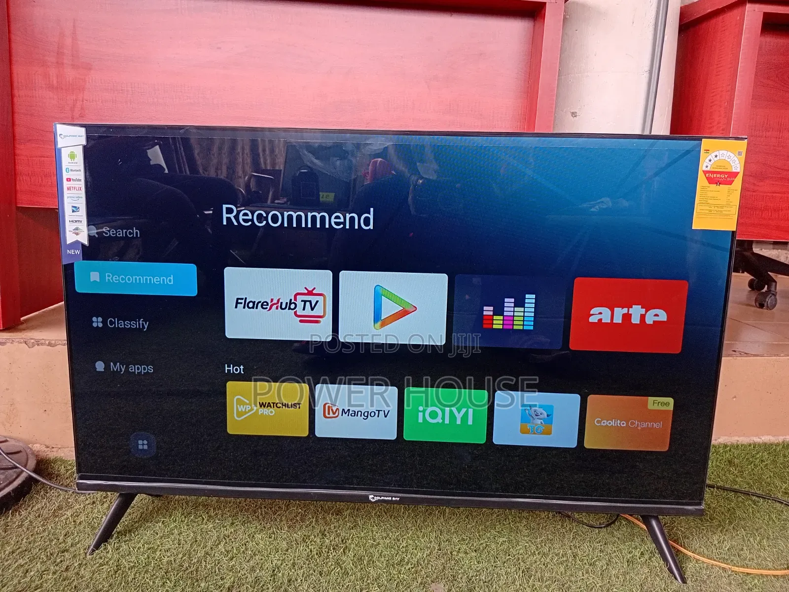 Elegant Smart TV With Slim Design, Crystal Clear Images