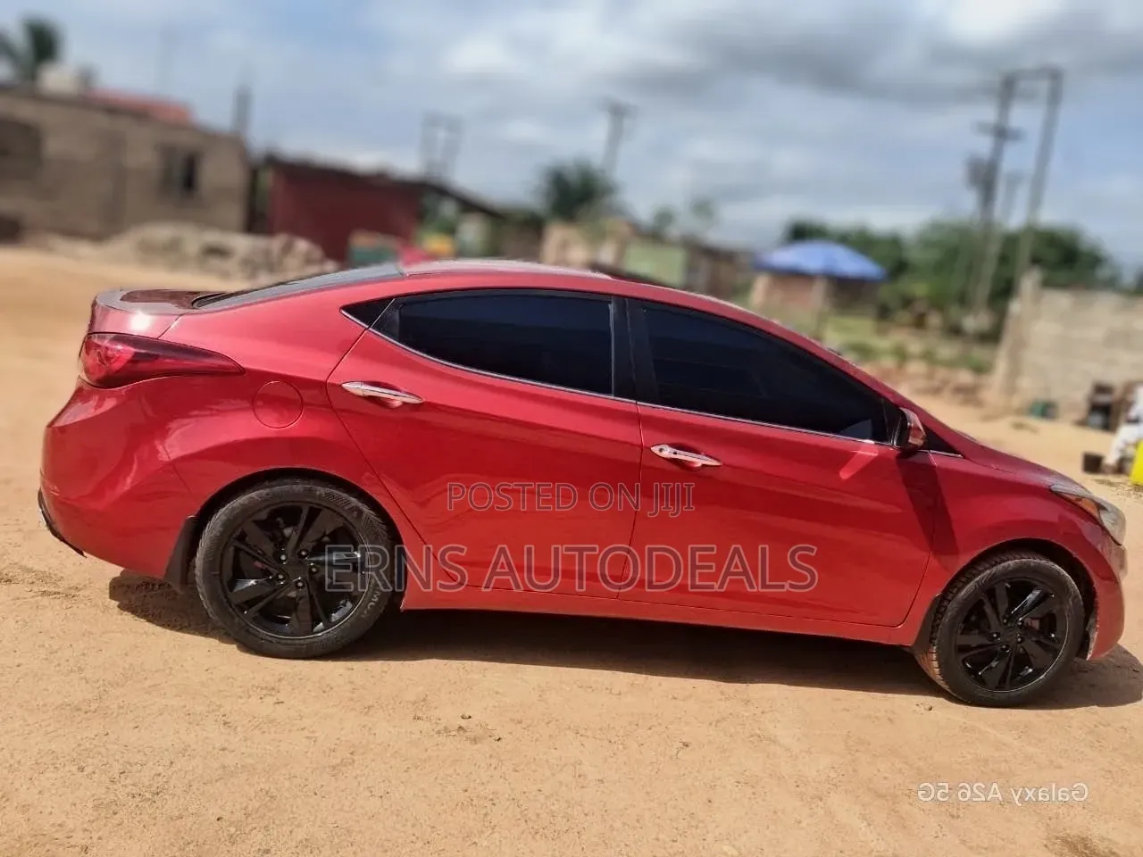 Hyundai Elantra Limited Sedan FWD (1.8L 4cyl 6A) 2016 Red