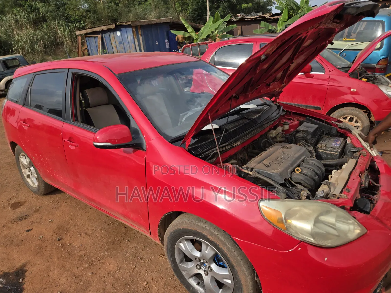 Toyota Matrix 2007 Red