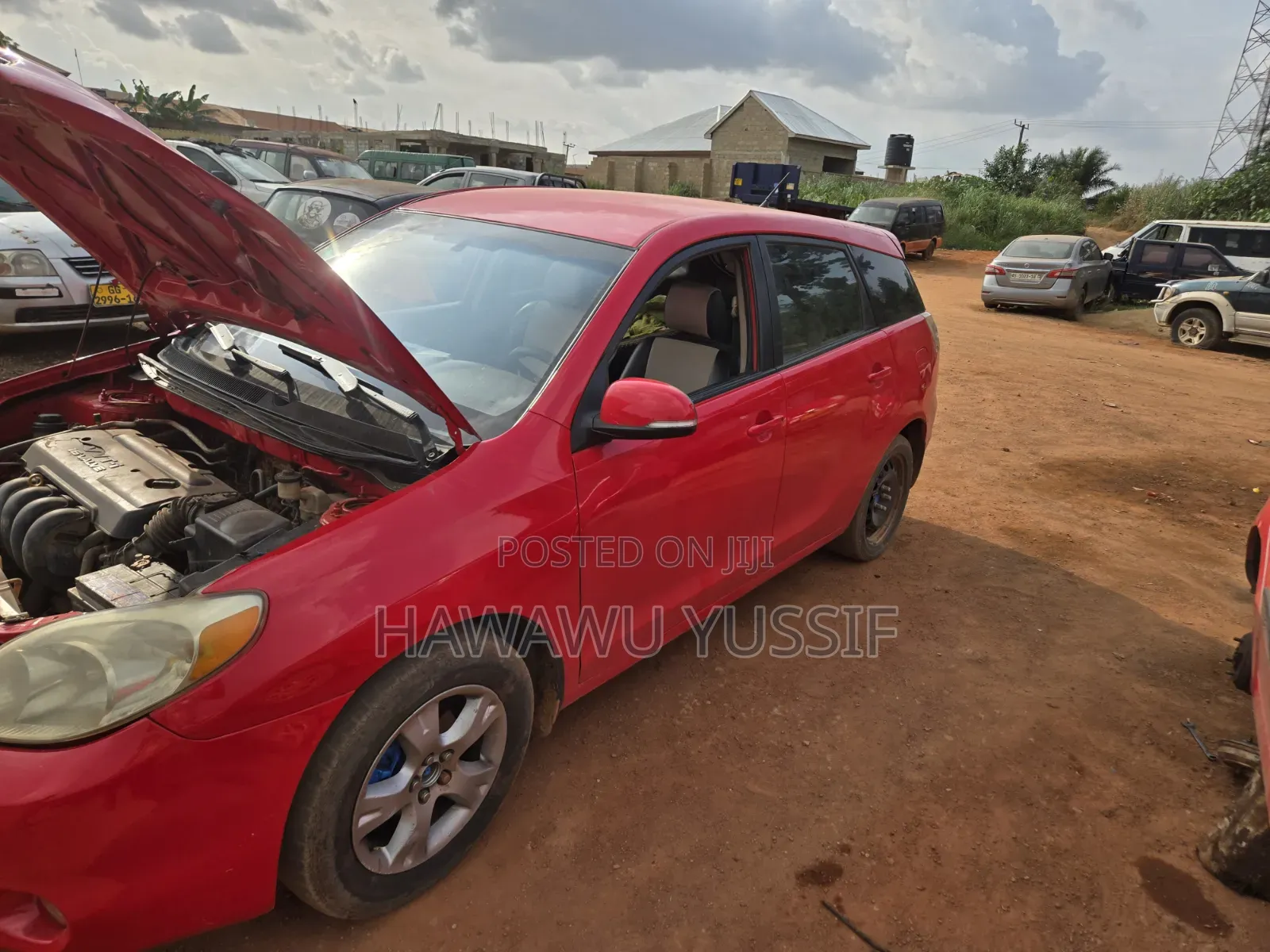 Toyota Matrix 2007 Red
