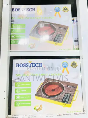 BossTech Electric Hot Plate – Stylish Single Burner Cooker