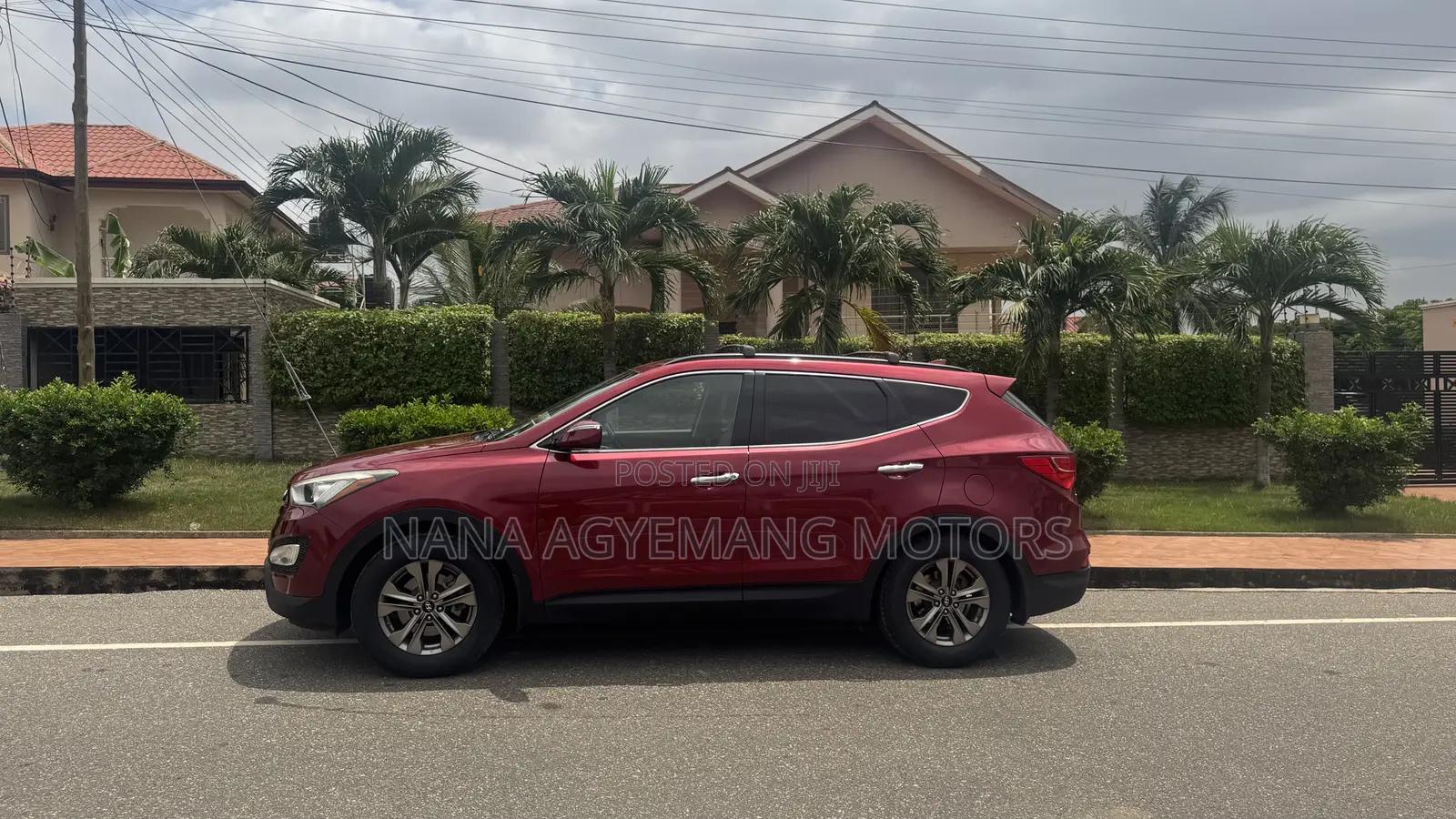 Hyundai Santa Fe 2015 Red