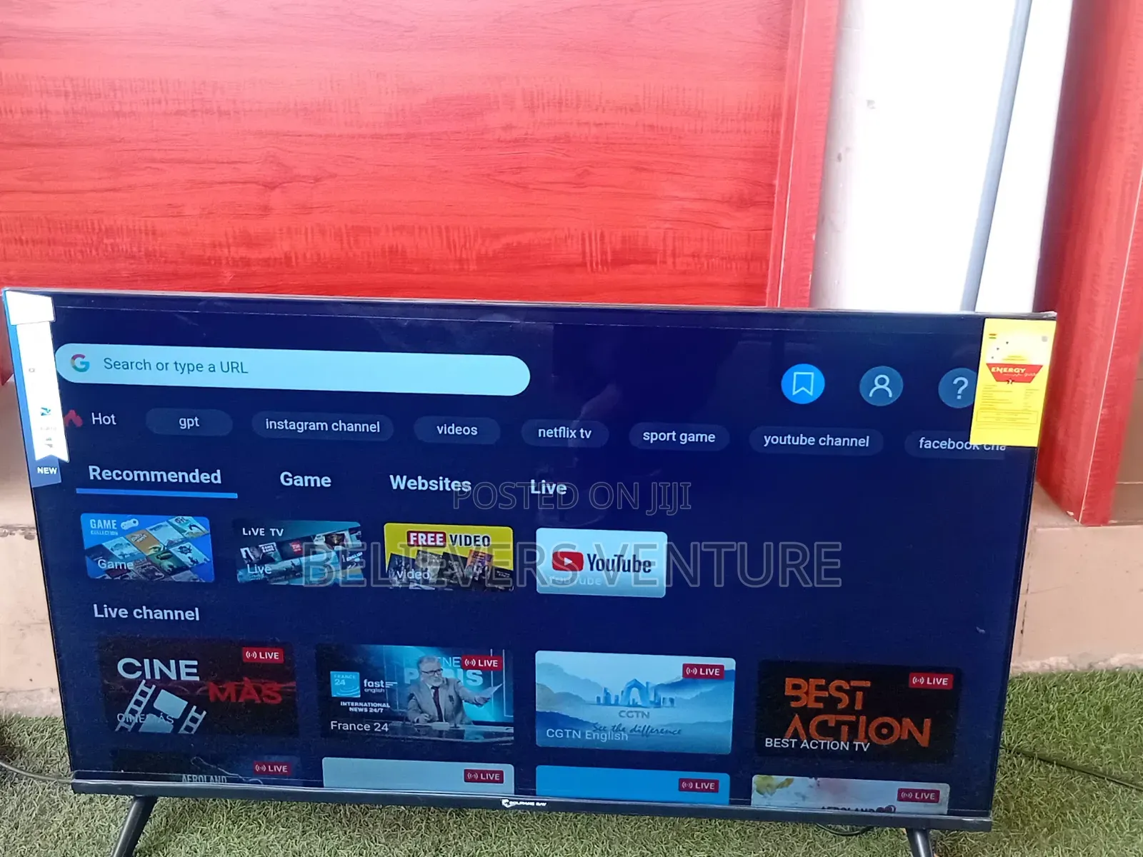 Brand New 43 Inch Android Smart LED TV With Built
