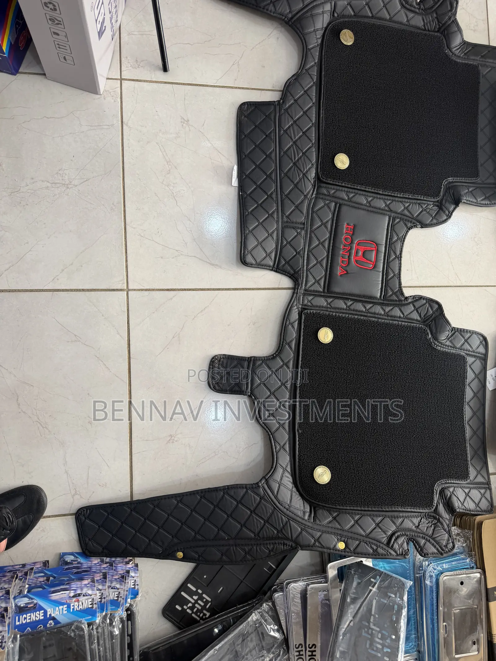 5D Premium Leather Floor Mat/Carpet for Honda CR-V 2023 to 2026