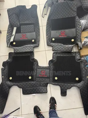 5D Premium Leather Floor Mat/Carpet for Honda CR-V 2023 to 2026