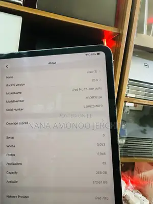 Apple iPad Pro 13 (2024) 256 GB Black