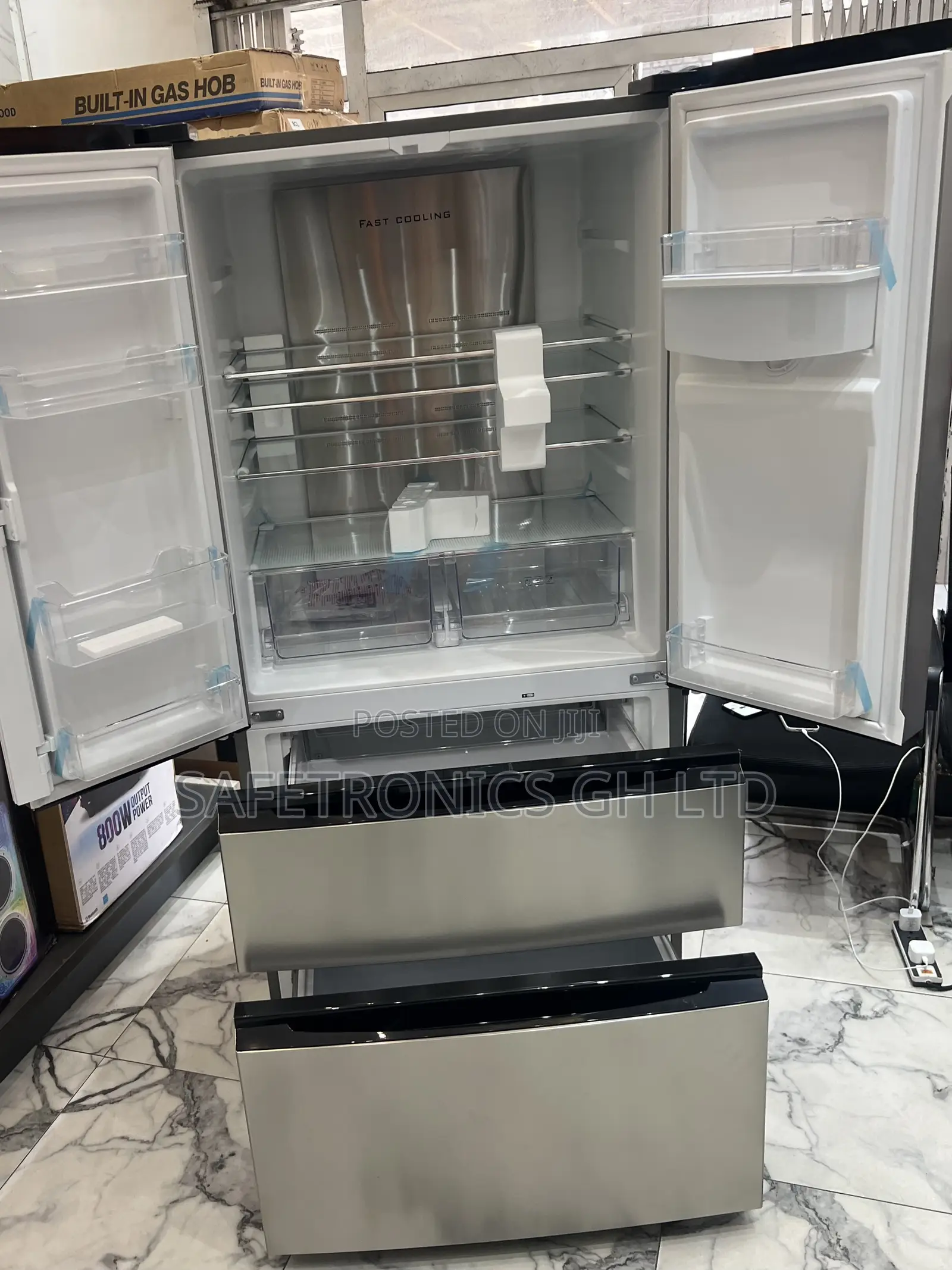 Massive PF-702MDIXWD-2B 531L 4-Door French Door Refrigerator