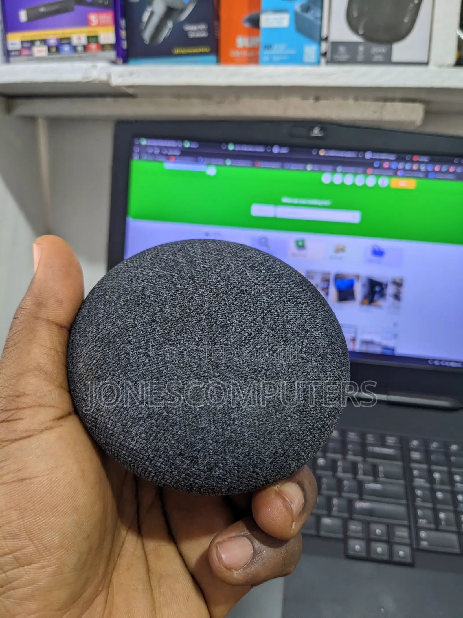 Google Home Mini H0a (1st Gen Smart Speaker)