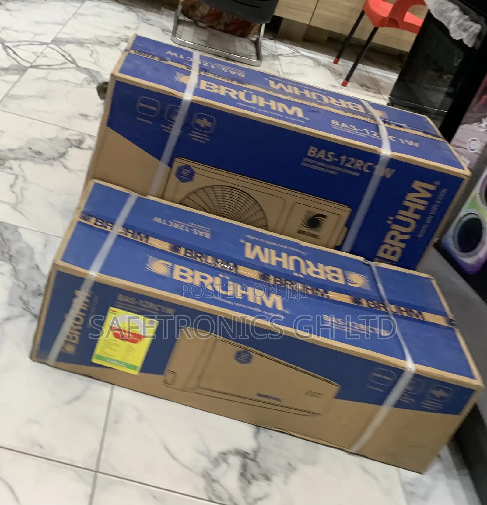 Super New Bruhm 1.5 HP AC -R410 Gas– 1 Star Air Conditioner