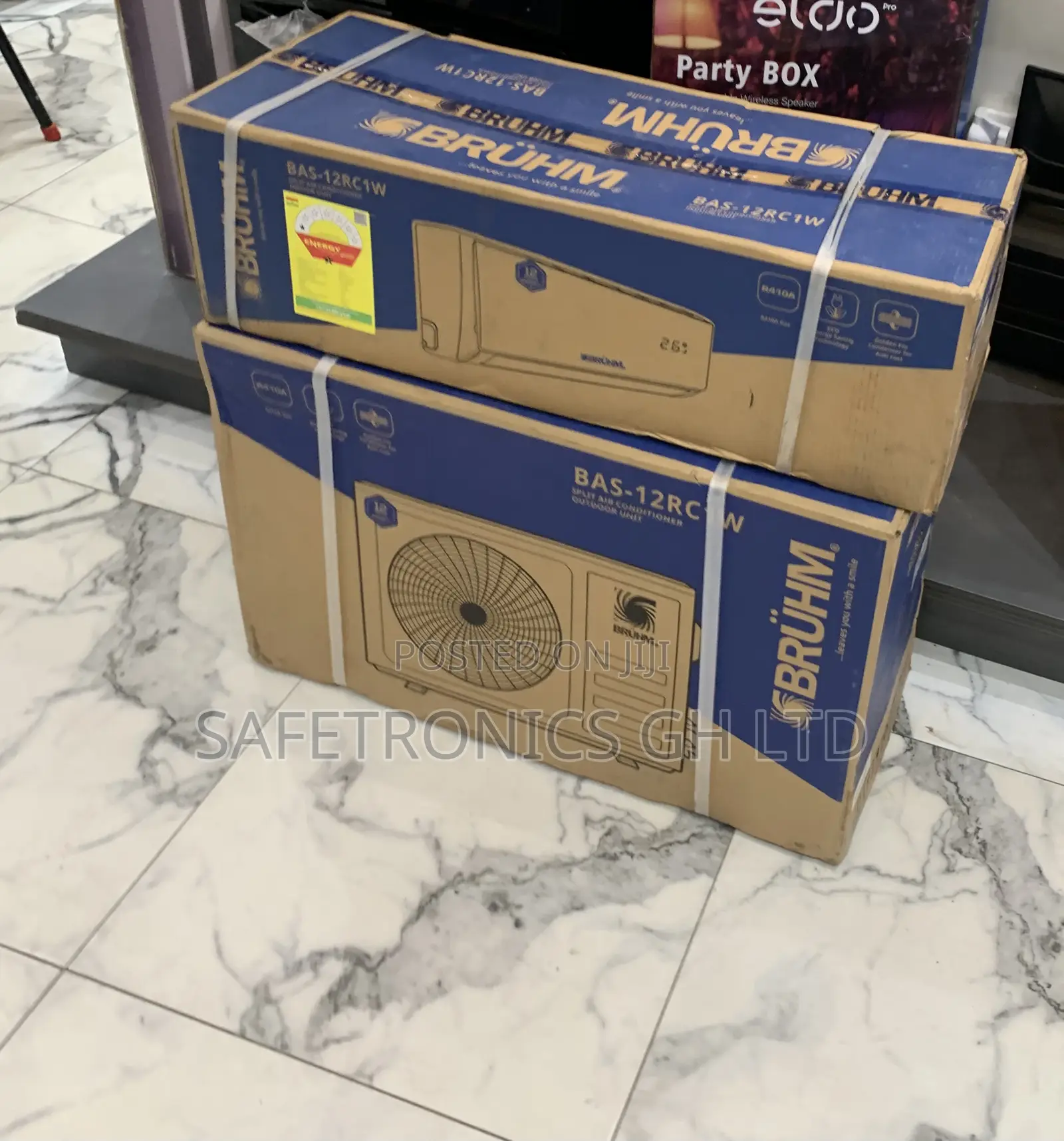 Newest Update Bruhm 1.5 HP AC -R410 Gas – 1 Star Air Conditioner
