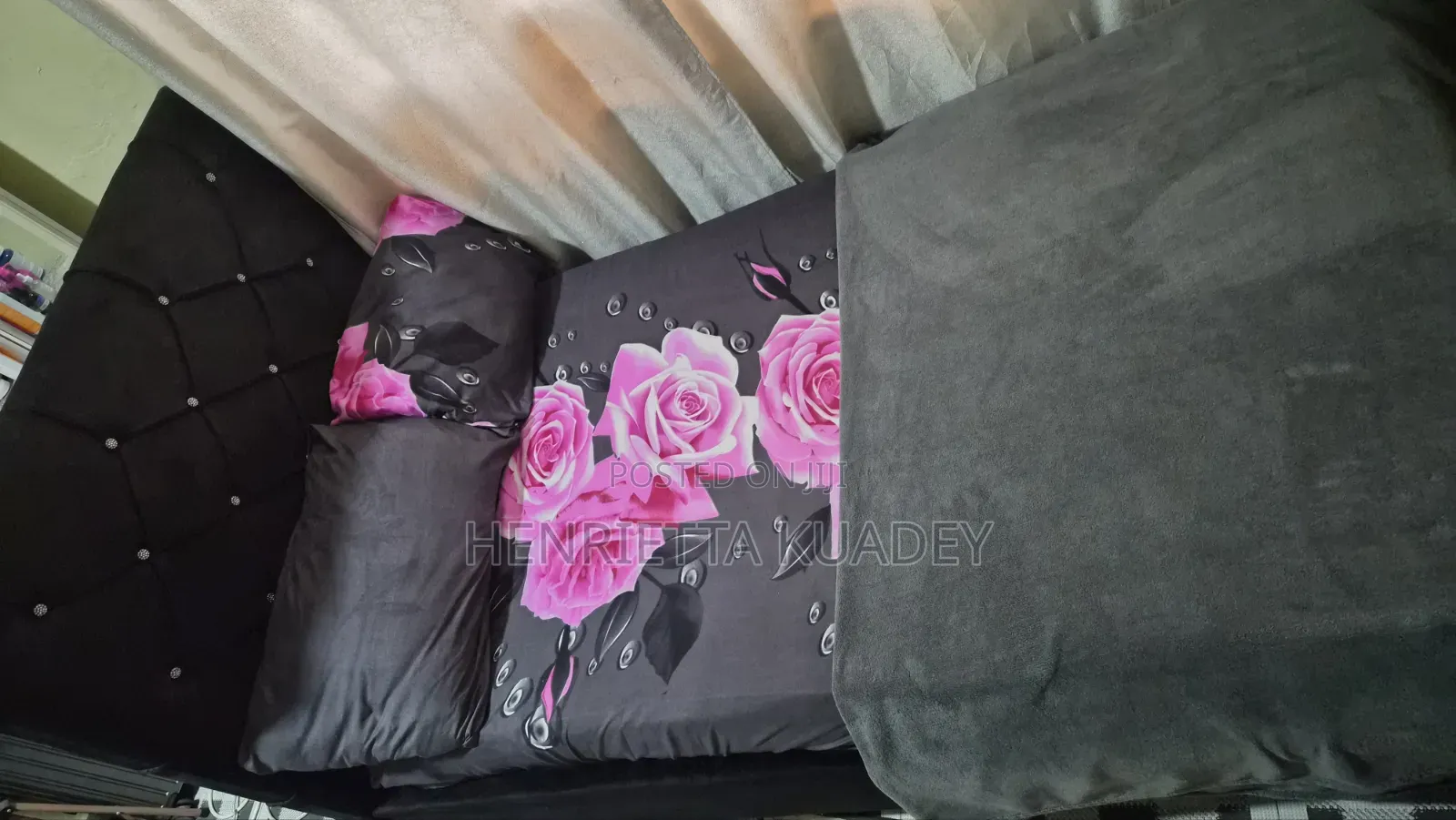 Bed Frame and Mattress.