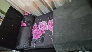 Bed Frame and Mattress.