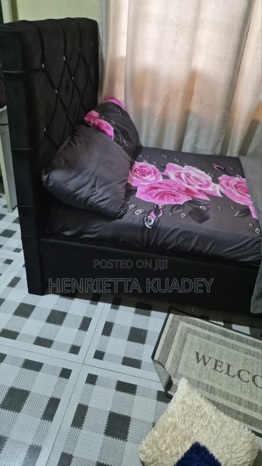 Bed Frame and Mattress.