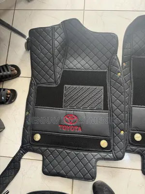 5D Premium Leather Floor Mat/Carpet for Toyota Highlander 2015 to 2019