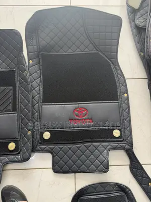5D Premium Leather Floor Mat/Carpet for Toyota Highlander 2015 to 2019