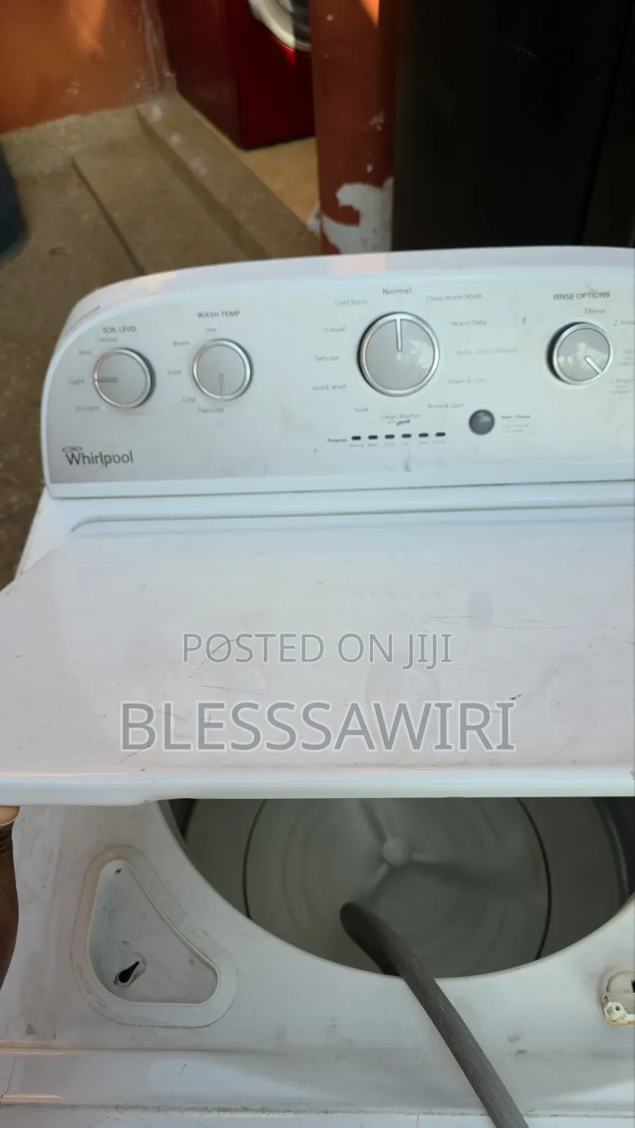 23kg Whirlpool Top Load Washing Machine for Laundry, Home, Hotels Etc