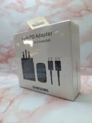Samsung 65W Super Fast Charging Adapter With USB-C Cable