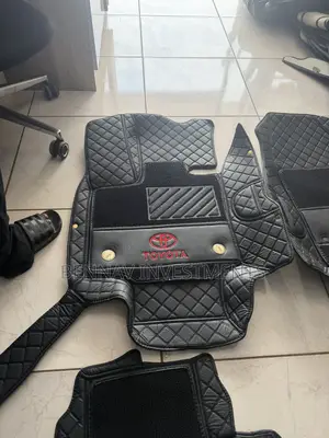 5D Premium Leather Floor Mat/Carpet for Toyota Highlander 2020 to 2024