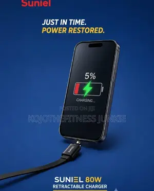 Suniel Retractable 80W Charger
