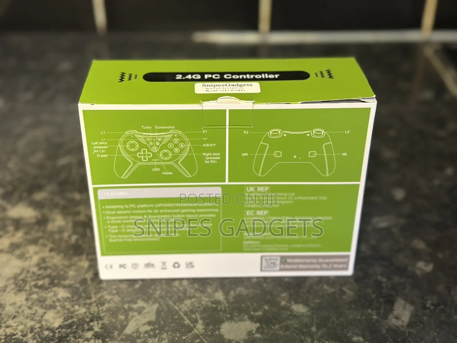 RivalPlay Wireless PC Game Controller 2.4G