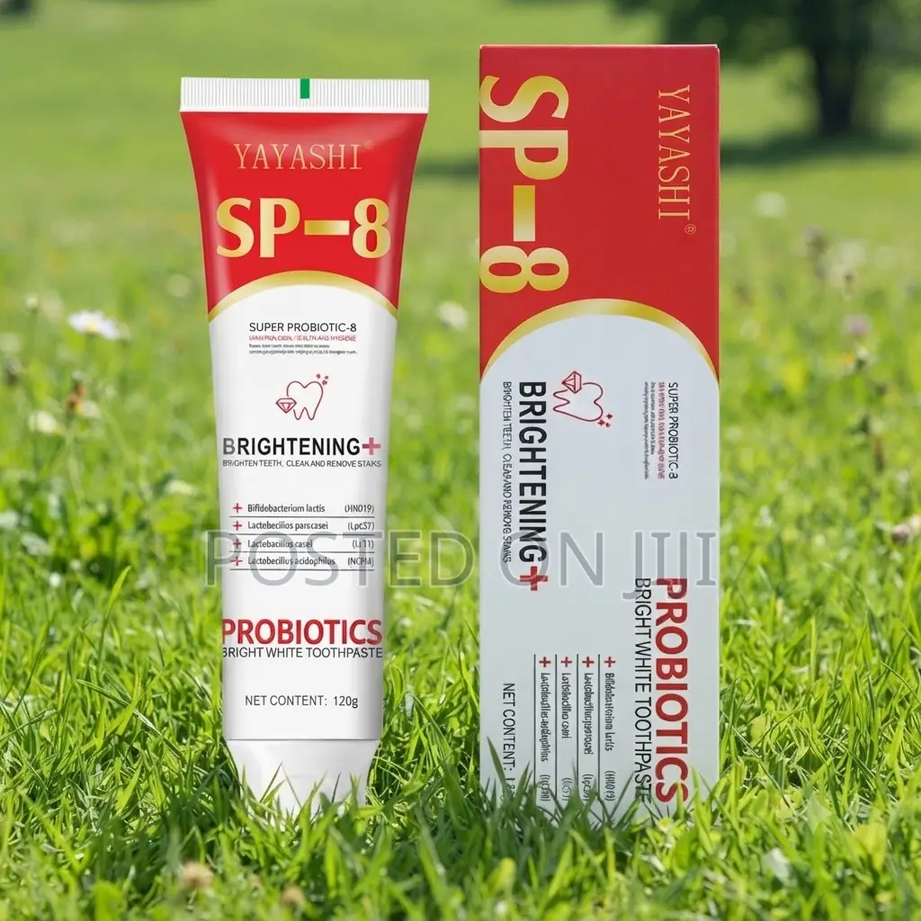SP 8 Teeth Whitening Toothpaste Clears Halitosis