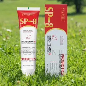 SP 8 Teeth Whitening Toothpaste Clears Halitosis