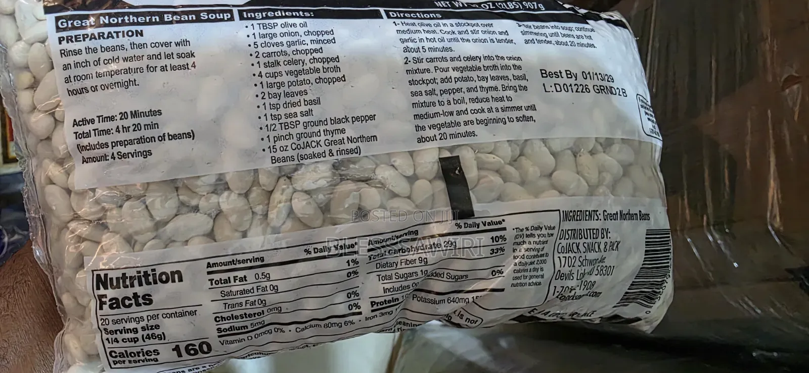 White Beans From USA Commonly Used in Soups, Stews,baked Bean Recipes
