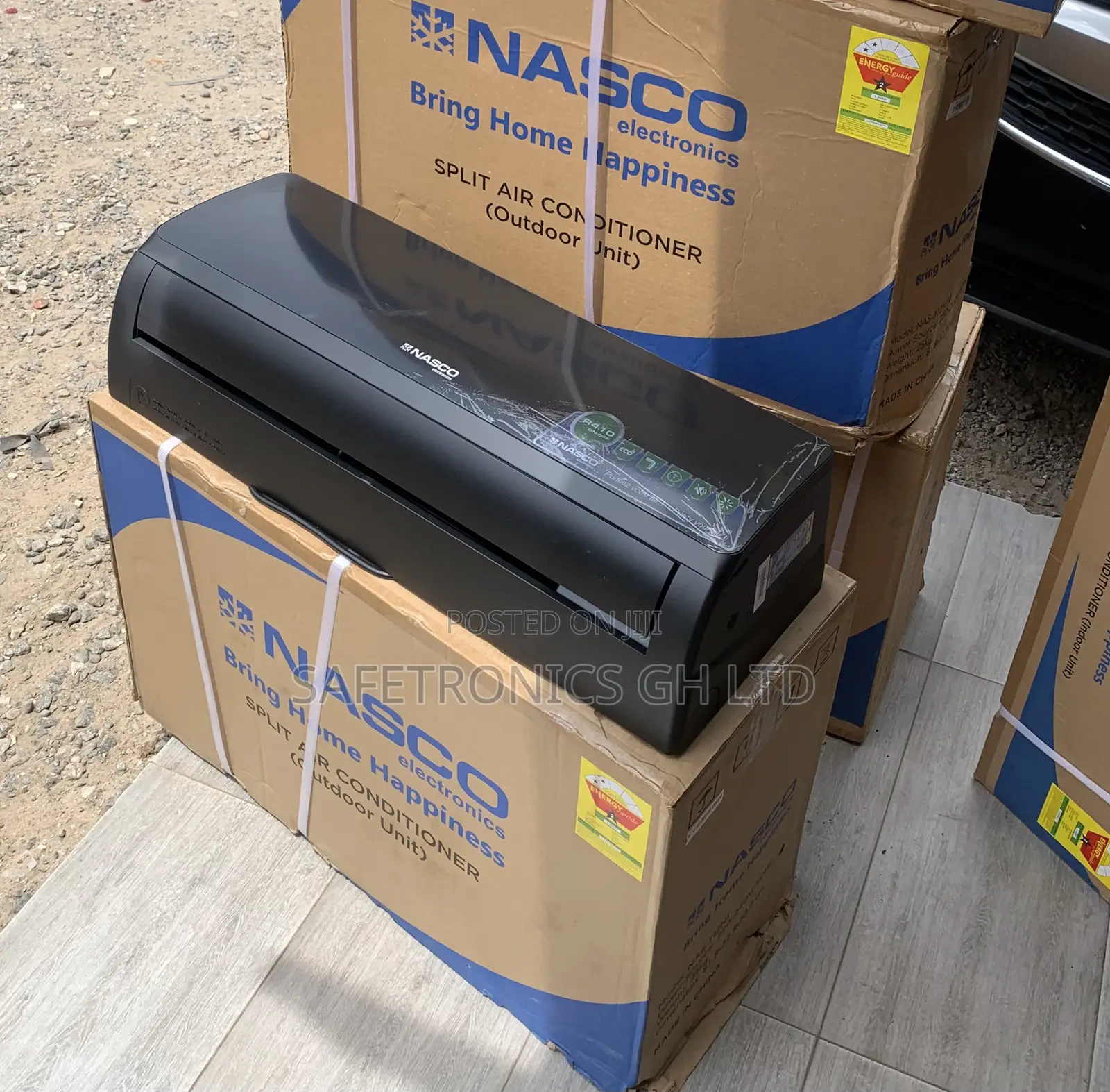 Order Best Nasco 1.5HP Black Split Air Conditioner